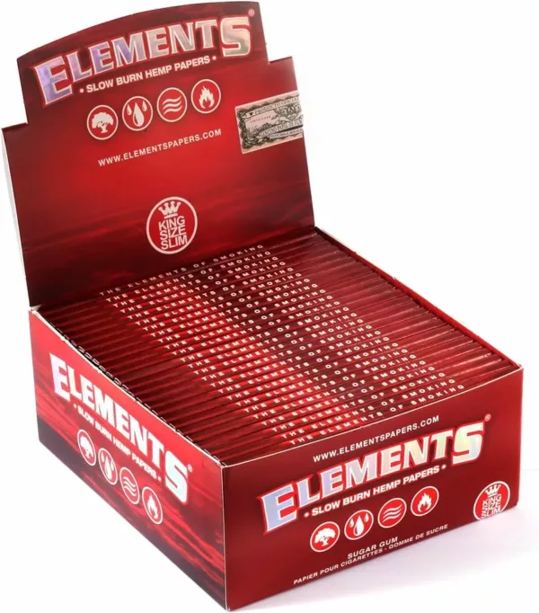 Elements Rolling Papers King Size Slim